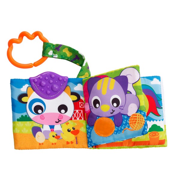 Продукт Playgro Ден във фермата - Текстилна книжка гризалка 3м+ - 0 - BG Hlapeta